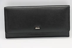 Жіночий шкіряний гаманець Wanlima 50044076 Black