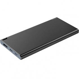 Зовнішній акумулятор Baseus Choc Power Bank 10000mAh Black+Gray (PPALL-QK1G)