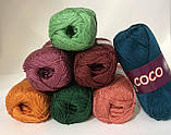 Пряжа бавовняна Vita Cotton Coco, Color No.4323 світло-блакитний, фото 5