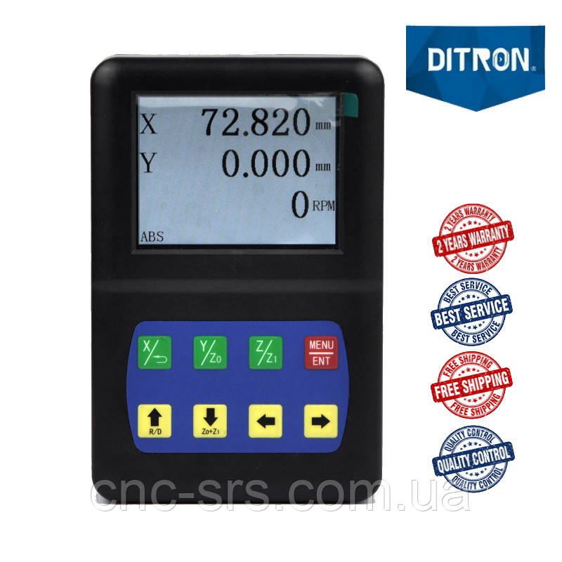 2 осі TTL 5 вольт LCD дисплей пристрій цифрової індикації D50-2
