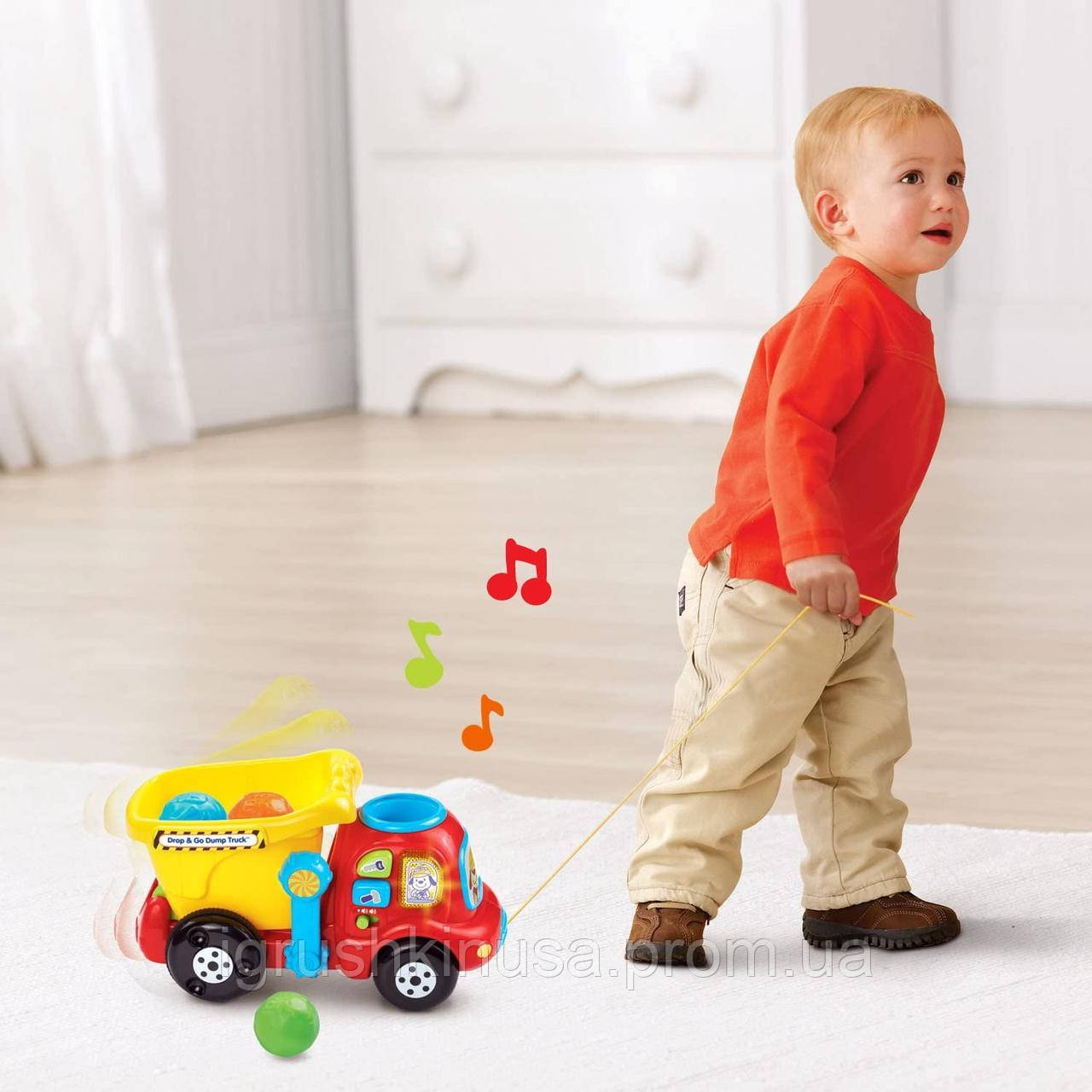 Vtech drop and cheap go dump truck