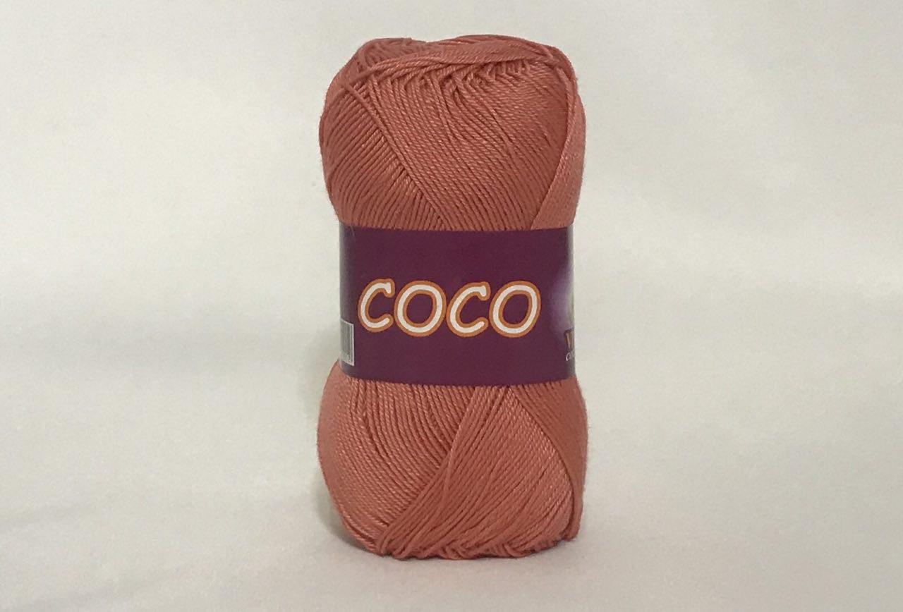 Пряжа бавовняна Vita Cotton Coco, Color No.4323 світло-блакитний