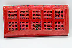 Жіночий шкіряний гаманець Wanlima 11044740013a2 Red
