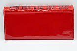 Жіночий шкіряний гаманець Wanlima 11044740013a2 Red, фото 3