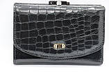 Жіночий шкіряний гаманець Wanlima 21417390473a1 Black, фото 3