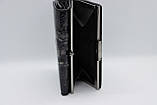 Жіночий шкіряний гаманець Wanlima 11044730473b1 Black, фото 4