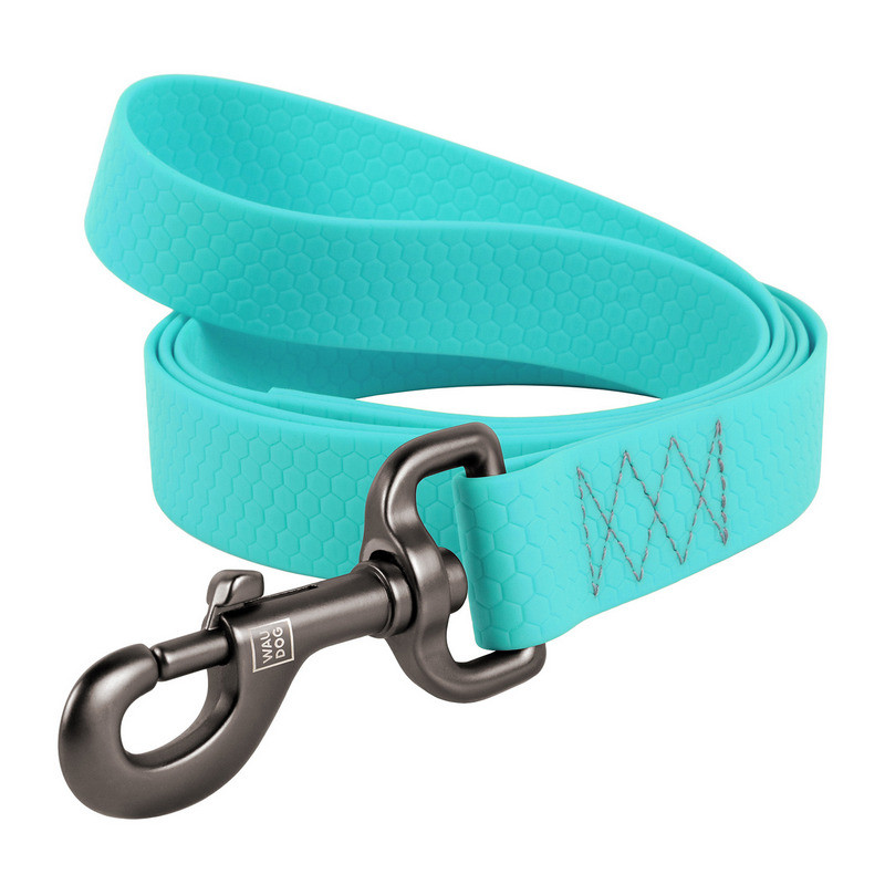 Повідець WAUDOG Waterproof COLLARTEX світний ментоловий 2732 (4823089313962)