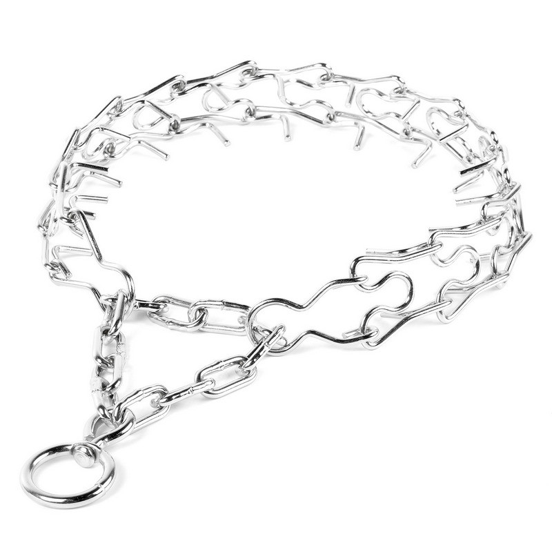 Нашийник строгий CoLLaR сталь сріблястий дротяний великий 9721 (2097210000003)