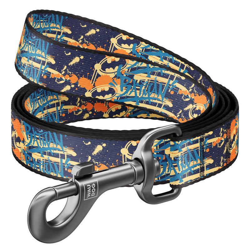 Повідець WAUDOG Nylon Бетмен Джинс нейлон різнобарвний 0120-2002 (4823089326856)