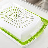 Кухонна обробна дошка на раковину Dish washing 3 в 1, фото 6