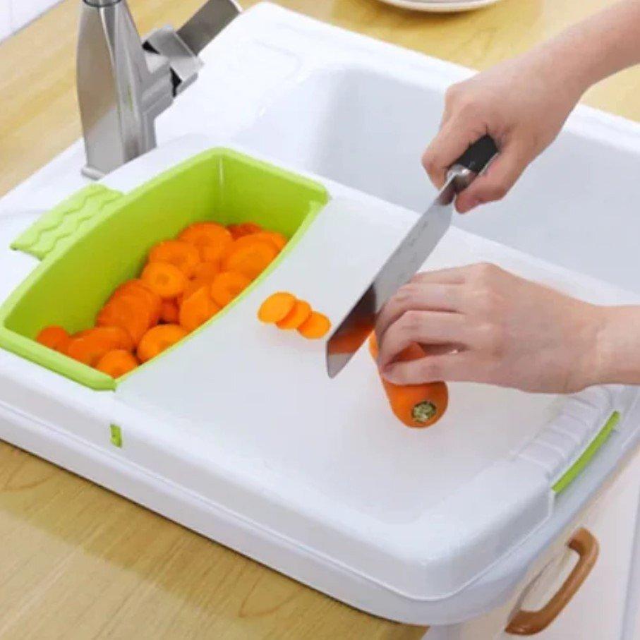 Кухонна обробна дошка на раковину Dish washing 3 в 1, фото 1