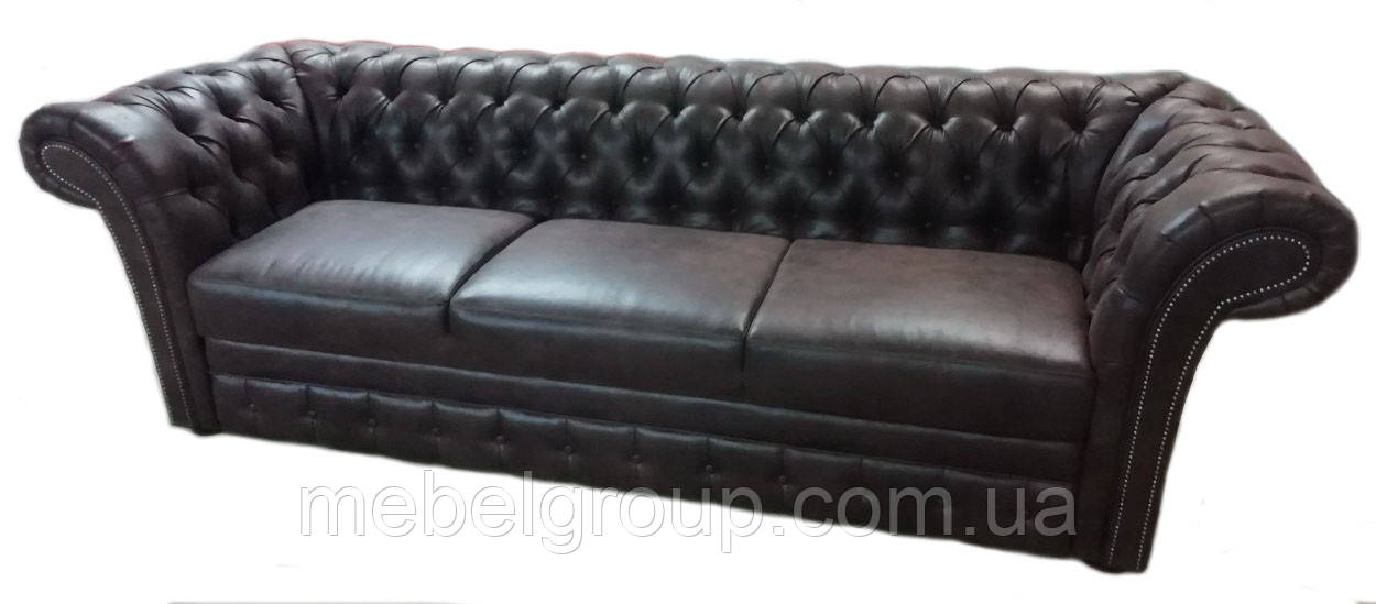 Диван Честер 3ка Люкс (розкладний дельфін) 267х90х82