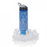 Бутылка для воды 550 мл. бело-синяя Нидерланды 410799