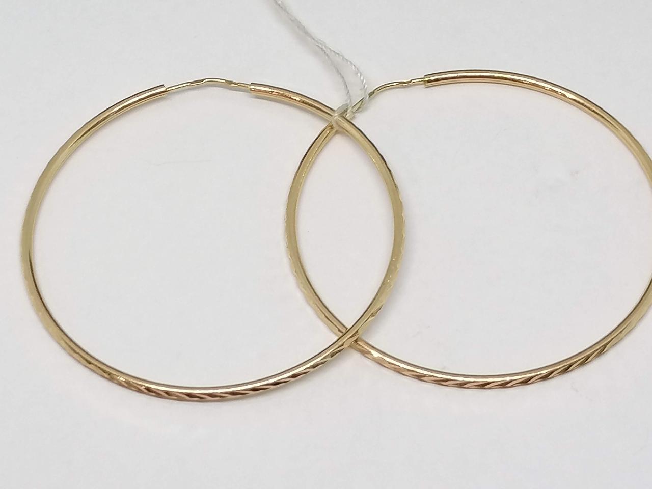 Золоті сережки. 100025