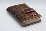 Візитниця шкіряна Wanlima 81082340457b1 Coffee, фото 3