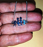 Сріблястий браслет "Сімейка" від студії LadyStyle.Biz, фото 10