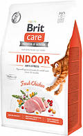 Brit Care (Брит Каре) Cat Grain Free Indoor Anti-Stress корм для котів, що мешкають у приміщенні 7 кг