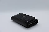 Жіноча шкіряна ключниця Wanlima 81092670792b1 Black/Gray, фото 7