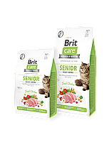 Brit Care (Брит Каре) Cat Grain Free Senior & Weight Control контроль веса для взрослых котов 2 кг
