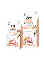 Brit Care (Брит Каре) Cat Grain Free Sensitive Healthy Digestion & Delicate Taste для привередливых кошек 2 кг