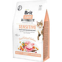 Brit Care (Брит Каре) Cat Grain Free Sensitive Healthy Digestion & Delicate Taste для привередливых кошек 7 кг