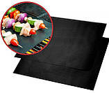 Килимок для гриля BBQ grill sheet (портативний, антипригарний), фото 2