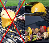 Килимок для гриля BBQ grill sheet (портативний, антипригарний), фото 8