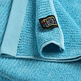 Якісний махровий рушник із гребінної бавовни. Кремове, фото 7