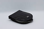 Жіночий шкіряний гаманець Wanlima 500436341 Black/Gray, фото 4