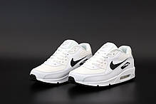 Чоловічі кросівки Nike Air Max 90VT білі. ТОП репліка ААА класу., фото 2