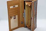 Жіночий шкіряний гаманець Wanlima 81042670013b1 Light Coffee, фото 5