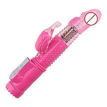 Обертовий подвійний Вібратор для клітора і точки G жіночий vibrator багатофункціональний ротація, фото 4