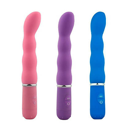 Вібратор Soft pleasure Вагінальний для точки G на Акумуляторі Фіолетовий, фото 1