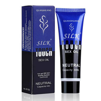 Інтимна змащення на водній основі 30мл Silk Touch Sex Oil, фото 1