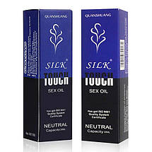 Інтимна змащення на водній основі 30мл Silk Touch Sex Oil, фото 6