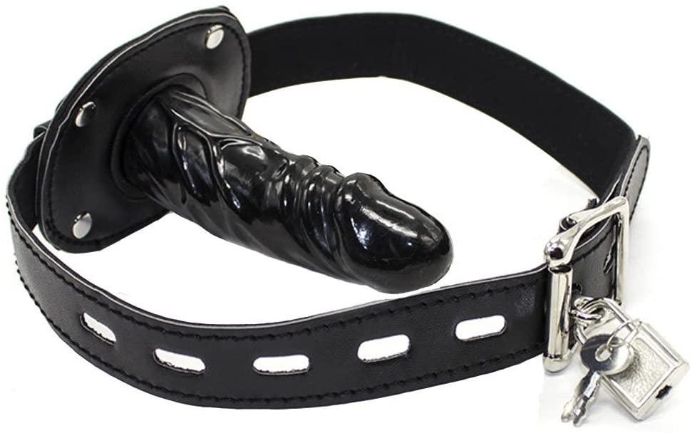 Кляп в рот з пенісом 10см для БДСМ Penis Gag