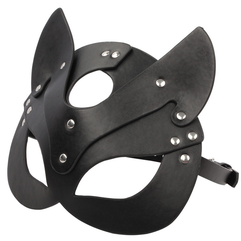 Маска кішки БДСМ WildCat. BDSM фетиш садо мазо атрибутика для рольових ігор
