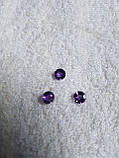 Натуральний Аметист Фіолетовий 1,56 Сt. 8x8x8mm, фото 3