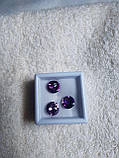 Натуральний Аметист Фіолетовий 1,56 Сt. 8x8x8mm, фото 4