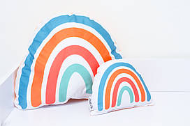 Комплект подушок для дитячої кімнати "Радуги"