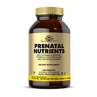 Пренаталь для беременных и кормящих женщин Solgar Prenatal Nutrients (240 tab)