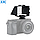 Дзеркало — монітор, екран JJC FSM-V1 для селфі знімання, ведення блогів для камер і фотоапаратів, фото 2