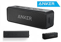 Портативная колонка ANKER SOUNDCORE 2 (12W, 5200mAh, AUX, Bluetooth 5.0, Влагозащита IPX7, 24часа), Black