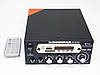 Підсилювач звуку BM AUDIO BM-800BT FM USB 2x300W Блютуз + Караоке, фото 7