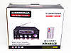 Підсилювач звуку BM AUDIO BM-800BT FM USB 2x300W Блютуз + Караоке, фото 8