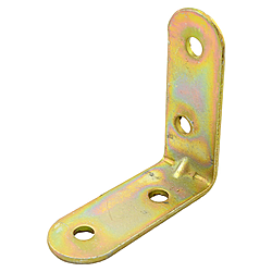 Кутник кріпильний оцинк. No5 50*50*20*2 мм, фото 1