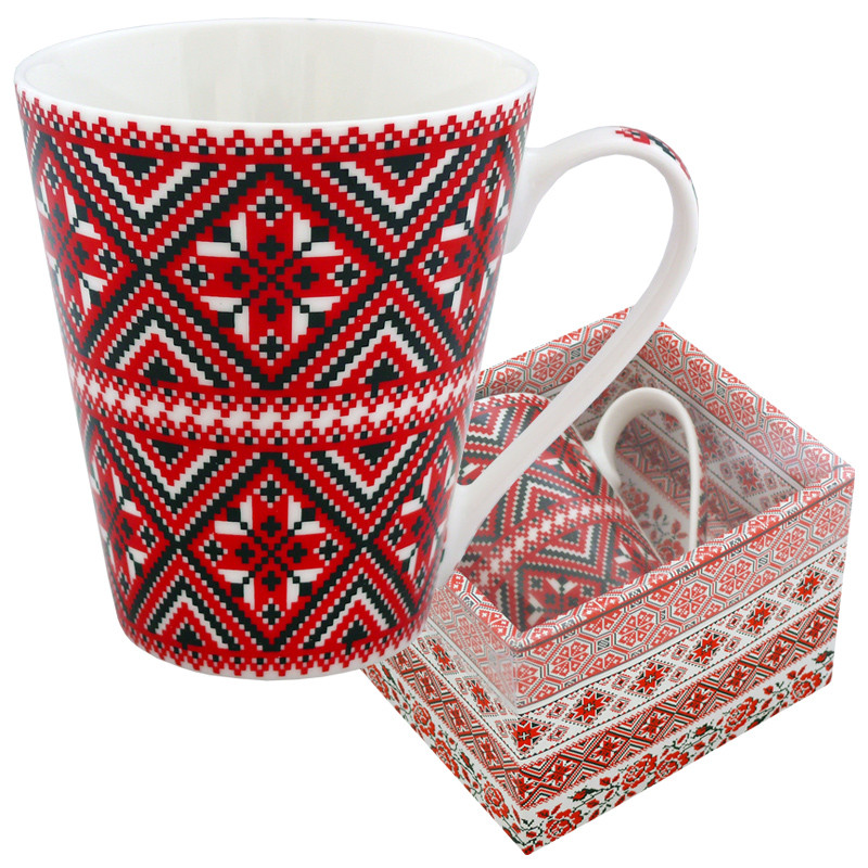 Кружка Українська Вишиванка 300 мл (117-1004), фото 1