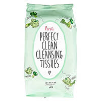 (Уцінка, термін придатності) Очищающие салфетки для лица Perfect Clean Cleansing Tissues