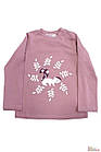 ОПТОМ Піжама штани і кофта рожева "Білочки" (128 див.) Pikidor 8681021254386, фото 3