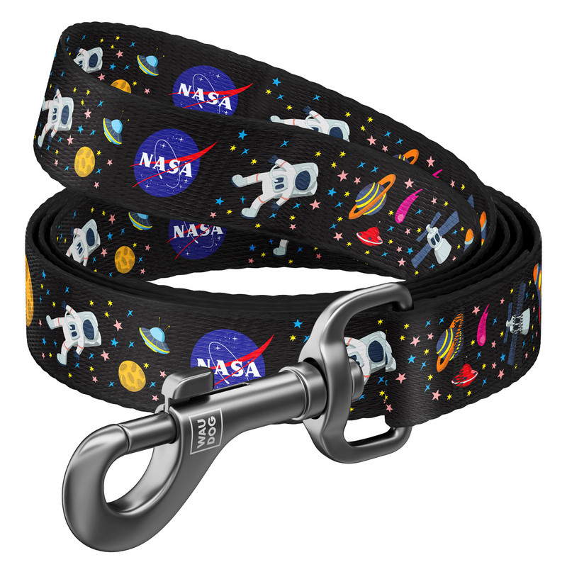 Повідець WAUDOG Nylon NASA нейлон різнобарвний 4915 (4823089317021)